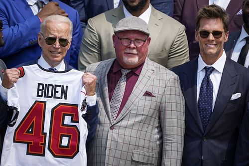 President Biden Hosts Super Bowl LV Champions Tampa Bay Buccaneers At The White House