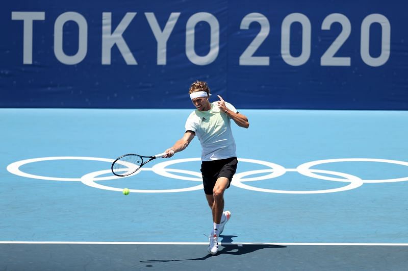 Alexander Zverev is through to the second round of the Tokyo Olympics