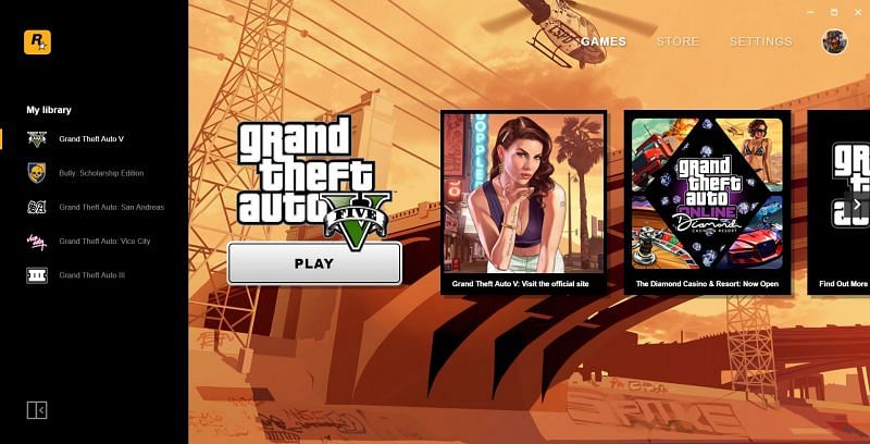 Players can use the Rockstar Games Launcher to download the Los Santos Tuners update (Image via Rockstar Games)