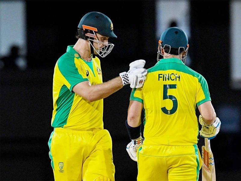 Mitchell Marsh and Aaron Finch (P.C. Twitter)