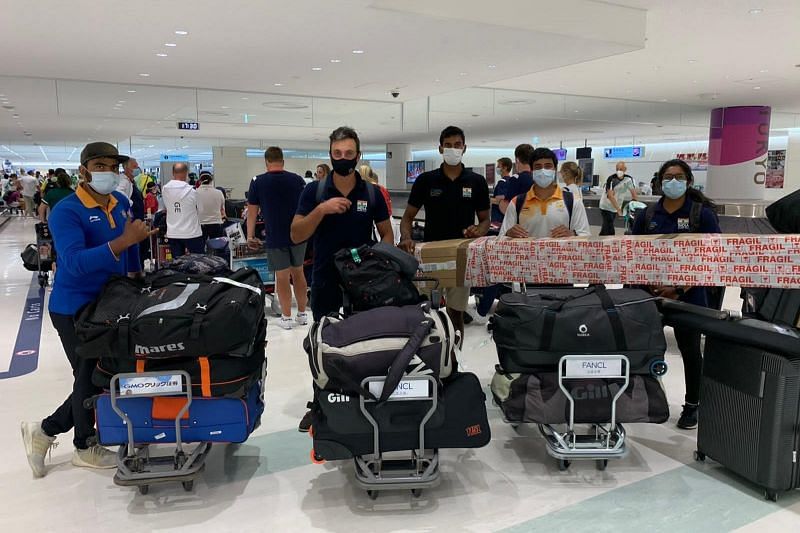 Indian sailing team has reached Tokyo