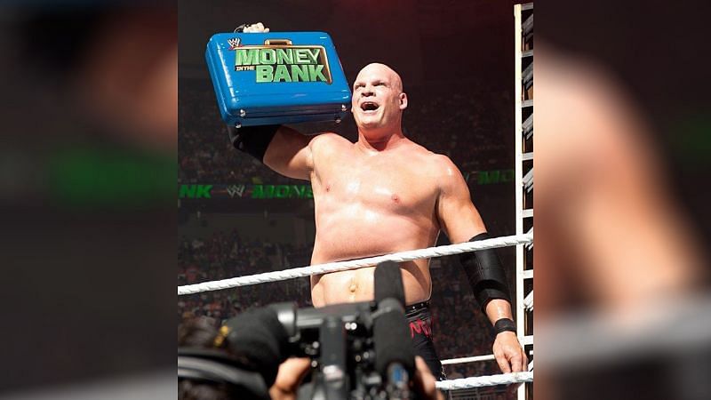 Kane captured the World Heavyweight Championship during the first Money in the Bank pay-per-view in 2010