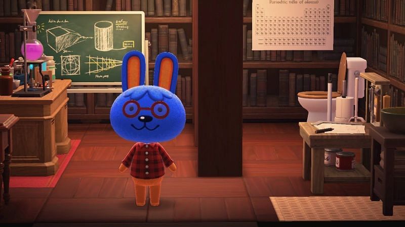 Meet Doc, the lazy rabbit from Animal Crossing: New Horizons (Image via YouTube)