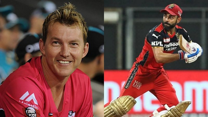 Brett Lee (L, PC: BBL) and Virat Kohli