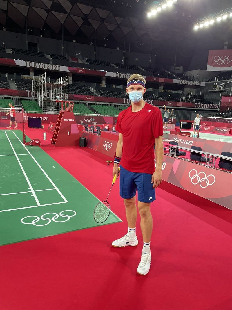 Rio Olympics bronze medal winner Viktor Axelsen of Denmark (Picture courtesy: Twitter)