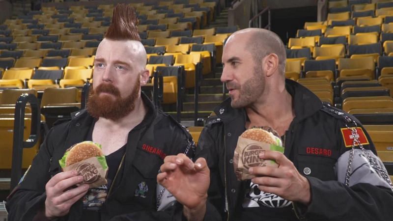 Burger King and WWE have partnered on a lot of things over the years.