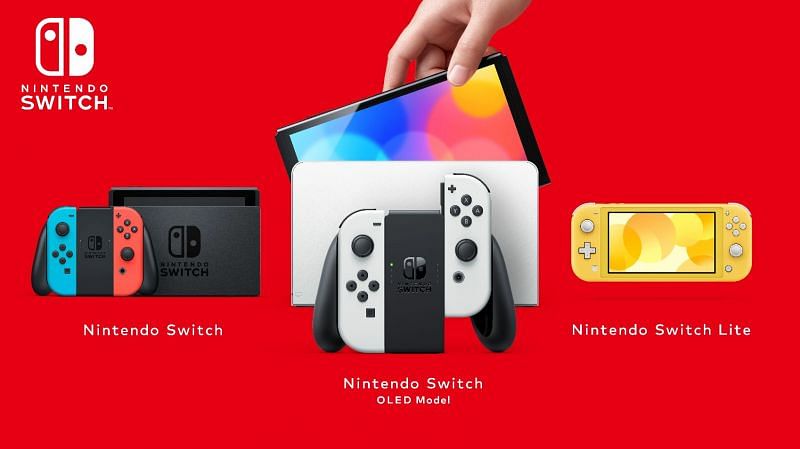 The Nintendo Switch OLED was announced to lukewarm reception (Image via Nintendo)