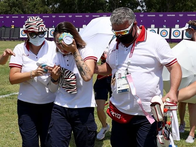 Tokyo Olympics - गर्मी ने किया एथलीट्स को परेशान, बीच मैच से हटे कई खिलाड़ी