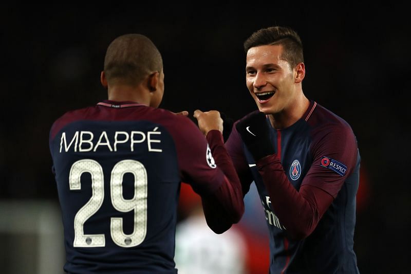 Draxler (R) has fallen out of favor at PSG