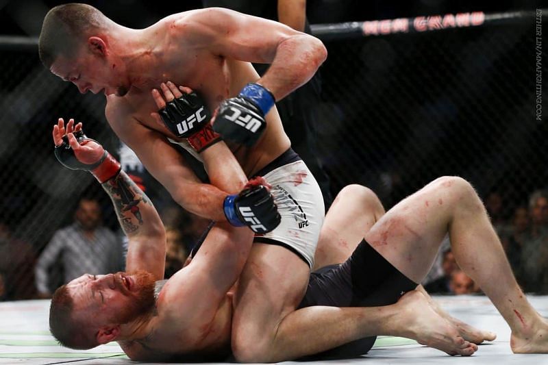 Nate Diaz and Conor McGregor are currently tied at 1-1