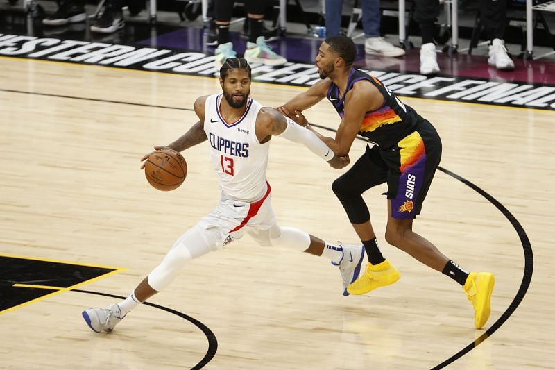 Paul George shone for the LA Clippers without Kawhi Leonard.