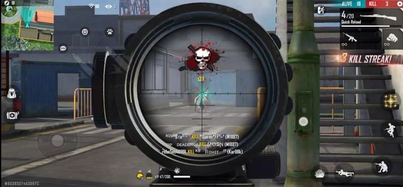 How to tweak sensitivity settings for better results in close-range combats (Image via Free Fire App)
