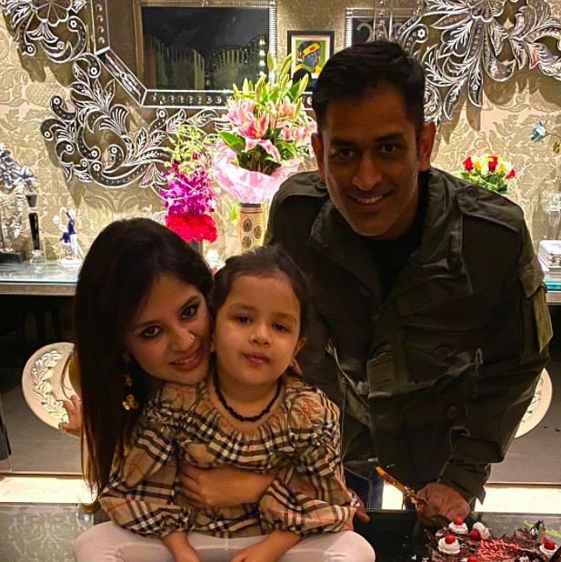 MS Dhoni Children