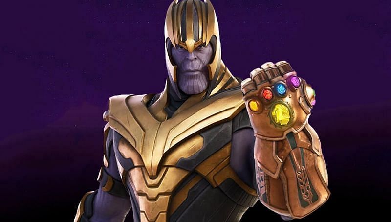 Thanos skin. Image via Sportskeeda