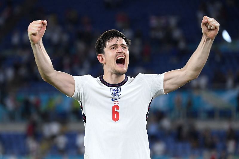 Harry Maguire was one of the stars in England&#039;s win over Ukraine on the night.