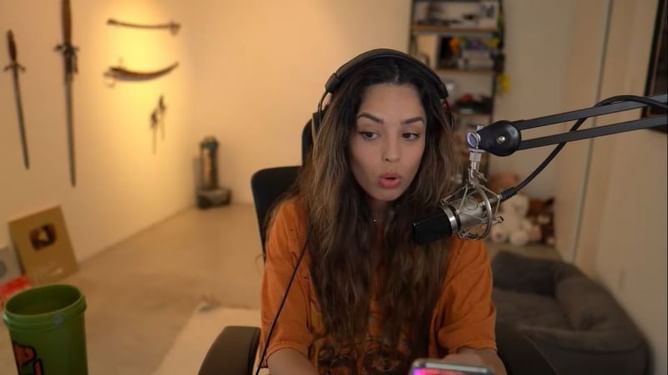 Valkyrae reveals how she isn't as famous as Bella Porch and MrBeast
