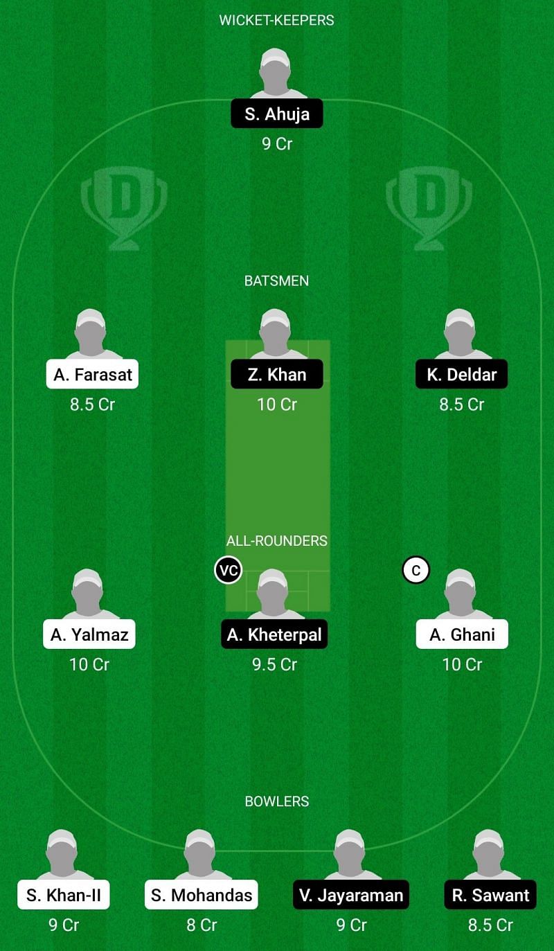 Dream11 Team for Budapest Blinders vs Royal Tigers - ECS T10 Hungary 2021 Qualifier 1.