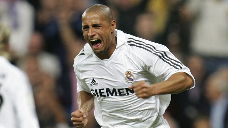 Roberto Carlos played for over a decade at Real Madrid.