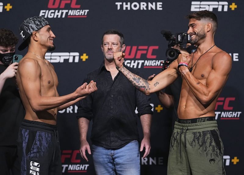 UFC Fight Night: Sandhagen v Dillashaw Weigh-in