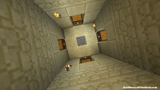 Users can find tons of villager huts with lots of good loot inside (Image via theMinecraftMethod)