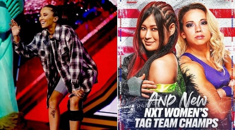 Tegan Nox&#039;s distraction helped Io Shirai &amp; Zoey Stark to become new champions