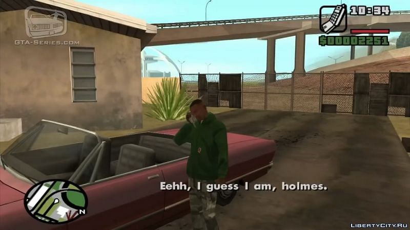 GTA San Andreas was an excellent game in the GTA series(Image via libertycity.net)