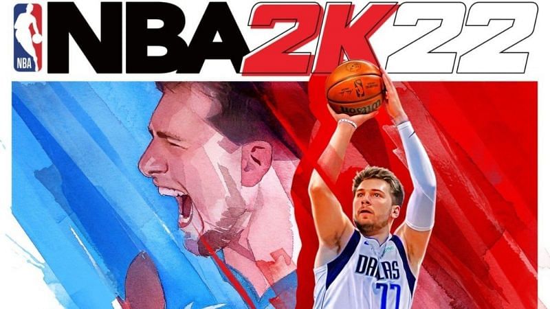 Luka Doncic on the cover of NBA 2K22 (Image via Sportskeeda)