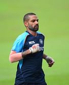 Watch: Shikhar Dhawan has an intense net session on the eve of first ODI against Sri Lanka