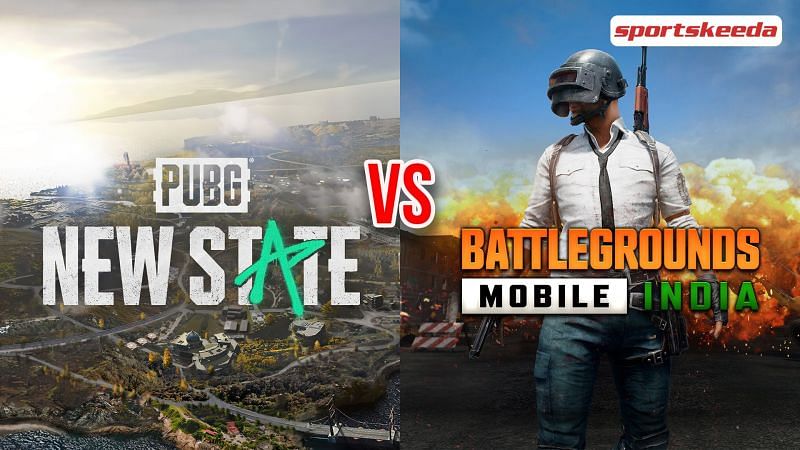 Comparing PUBG New State and Battlegrounds Mobile India
