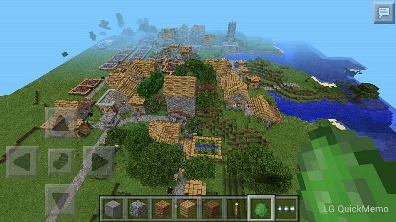 Crazy Minecraft Seed 1.7.10 