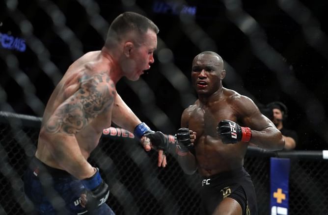 What was the scorecard of Kamaru Usman vs Colby Covington at UFC 245?