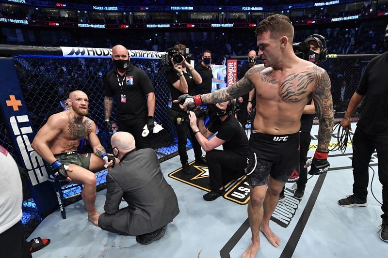 Dustin Poirier will look to do the double over Conor McGregor