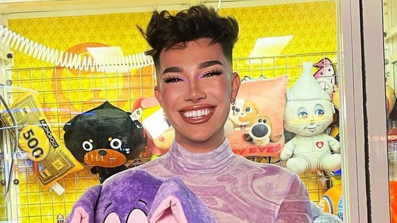 Instagram users have recently criticized Charles&#039;s photoshoot taken in an arcade (Image via Instagram/ jamescharles)