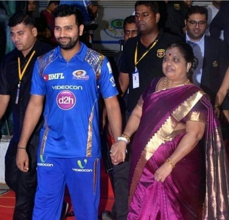 Rohit and Mom