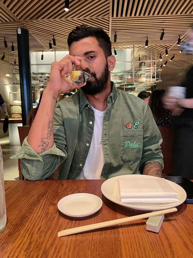 "Slow and steady" - KL Rahul enjoys a day out in the UK