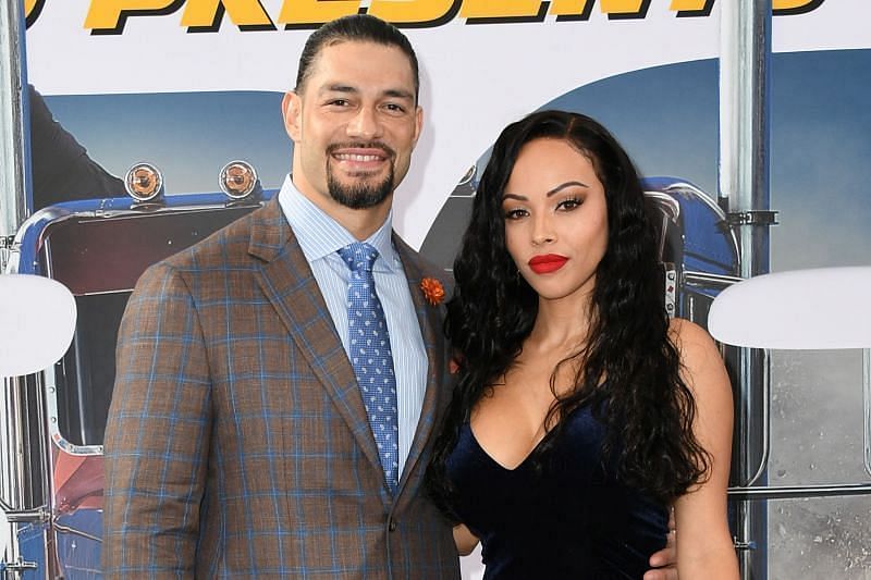 Roman Reigns and his wife, Galina Becker
