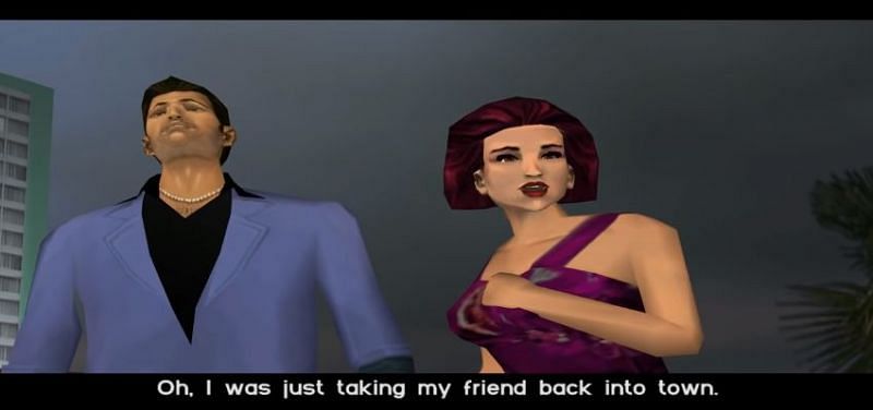 Tommy Vercetti isn&#039;t a romantic heartthrob, that&#039;s for sure (Image via Willzyyy, YouTube)