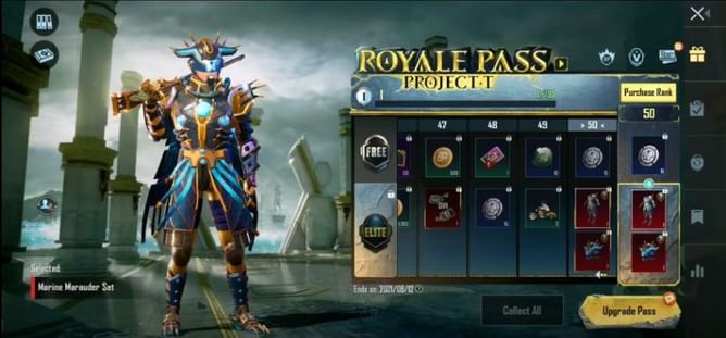 BGMI Season M2 RP leaks: All Elite Pass rewards revealed