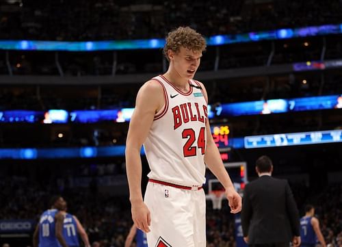 Lauri Markkanen #24 of the Chicago Bulls