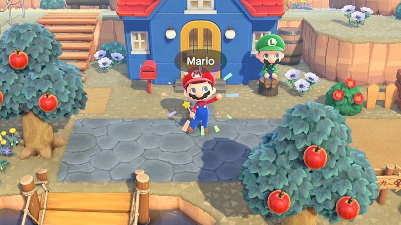 Mario x Animal Crossing. Image via Nintendo