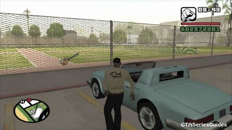 GTA San Andreas has numerous important locations (Image via GTASeriesGuides)