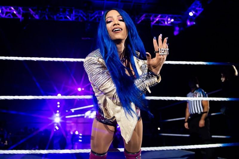 1. Sasha Banks' Iconic Blue Hair in WWE - wide 7