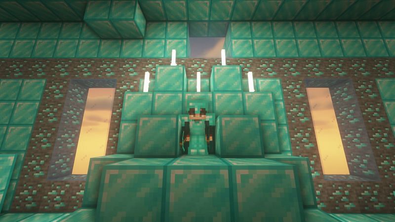 Diamonds are not very easy to get (Image via Minecraft)