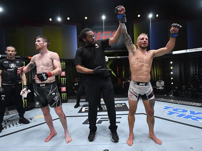 Former referee John McCarthy explains why Cory Sandhagen might have won Round 5 against T.J. Dillashaw