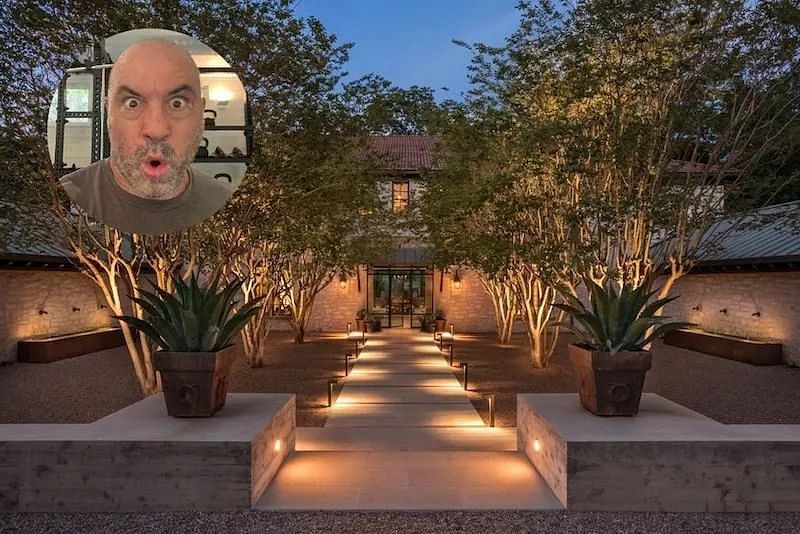 Entrance of Joe Rogan&#039;s house