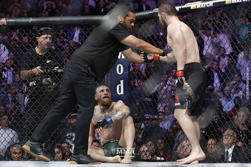 Khabib Nurmagomedov humbled Conor McGregor at the T-Mobile Arena.