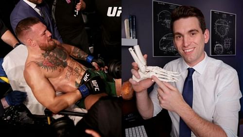 Conor McGregor (left), Dr. Brian Sutterer (right) [Photo credit: Brian Sutterer MD on YouTube]