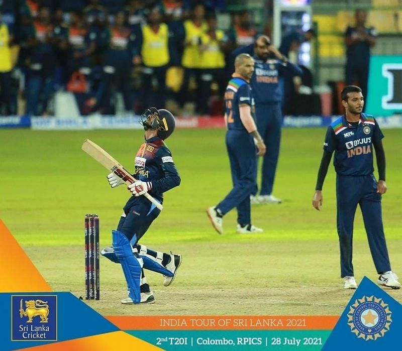 Dhananjaya de Silva was the Man of the Match for his all-round efforts [Credits: Sri Lanka Cricket]