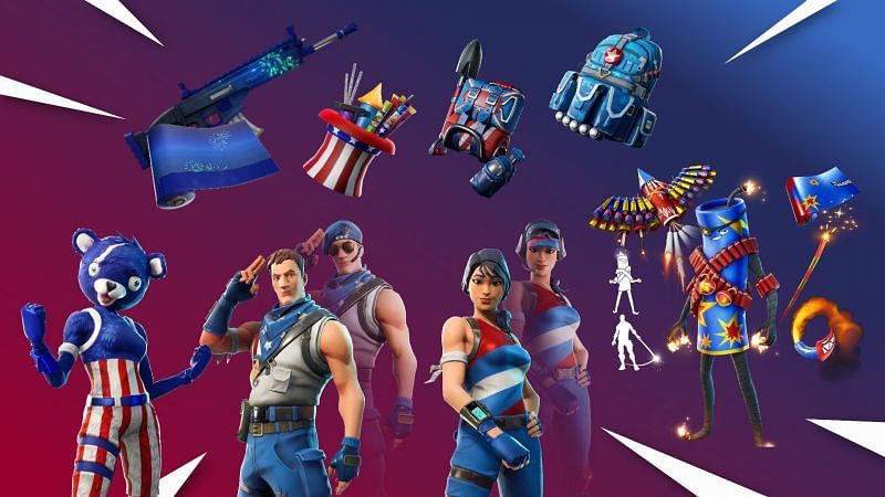 Happy 4th of July loopers (Image via Fortnite/Epic Games)