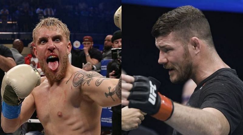 Jake Paul and Michael Bisping